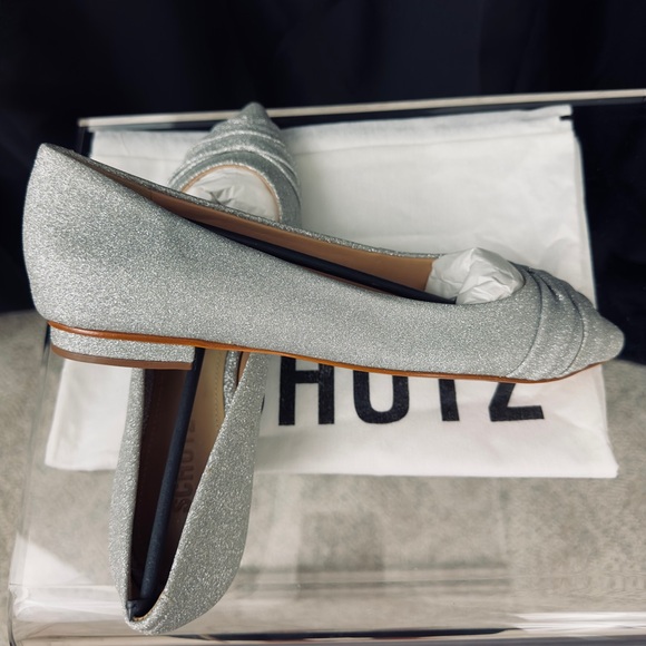 Schultz Silver Glitter Sparkle Pointed Toe Flats Woman’s US 7B New i… - Picture 4 of 8